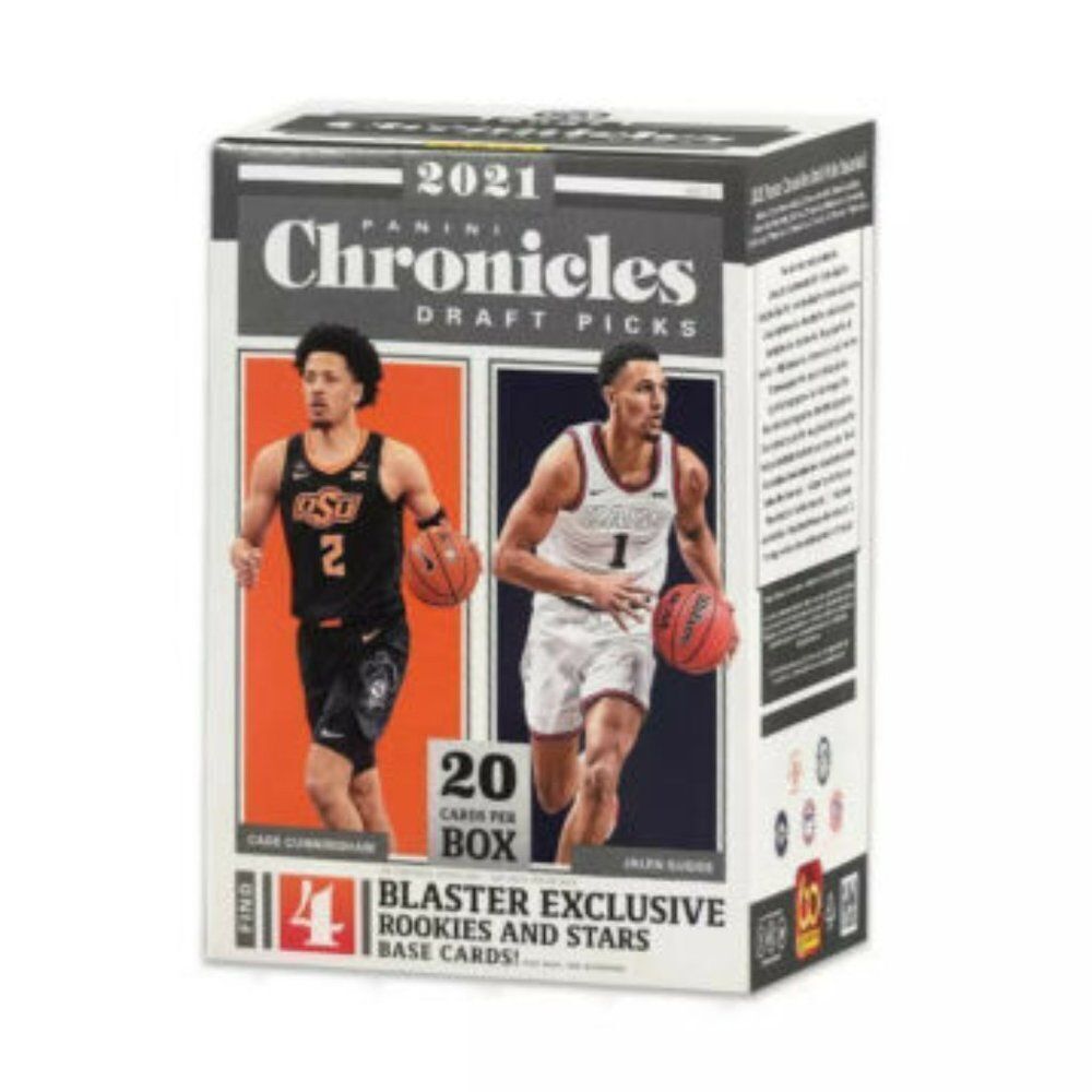2021 Panini NBA Chroncicles Draft Picks Basketball Trading Card Blaster Box